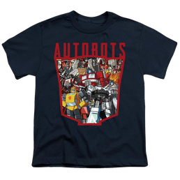 Transformers Autobot Collage - Youth T-Shirt Youth T-Shirt (Ages 8-12) Transformers   