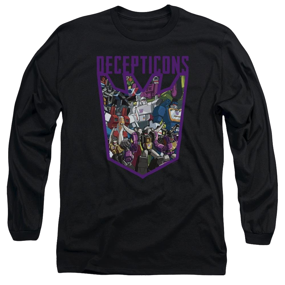 Transformers Decepticon Collage - Men's Long Sleeve T-Shirt Men's Long Sleeve T-Shirt Transformers   