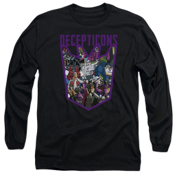 Transformers Decepticon Collage - Men's Long Sleeve T-Shirt Men's Long Sleeve T-Shirt Transformers   