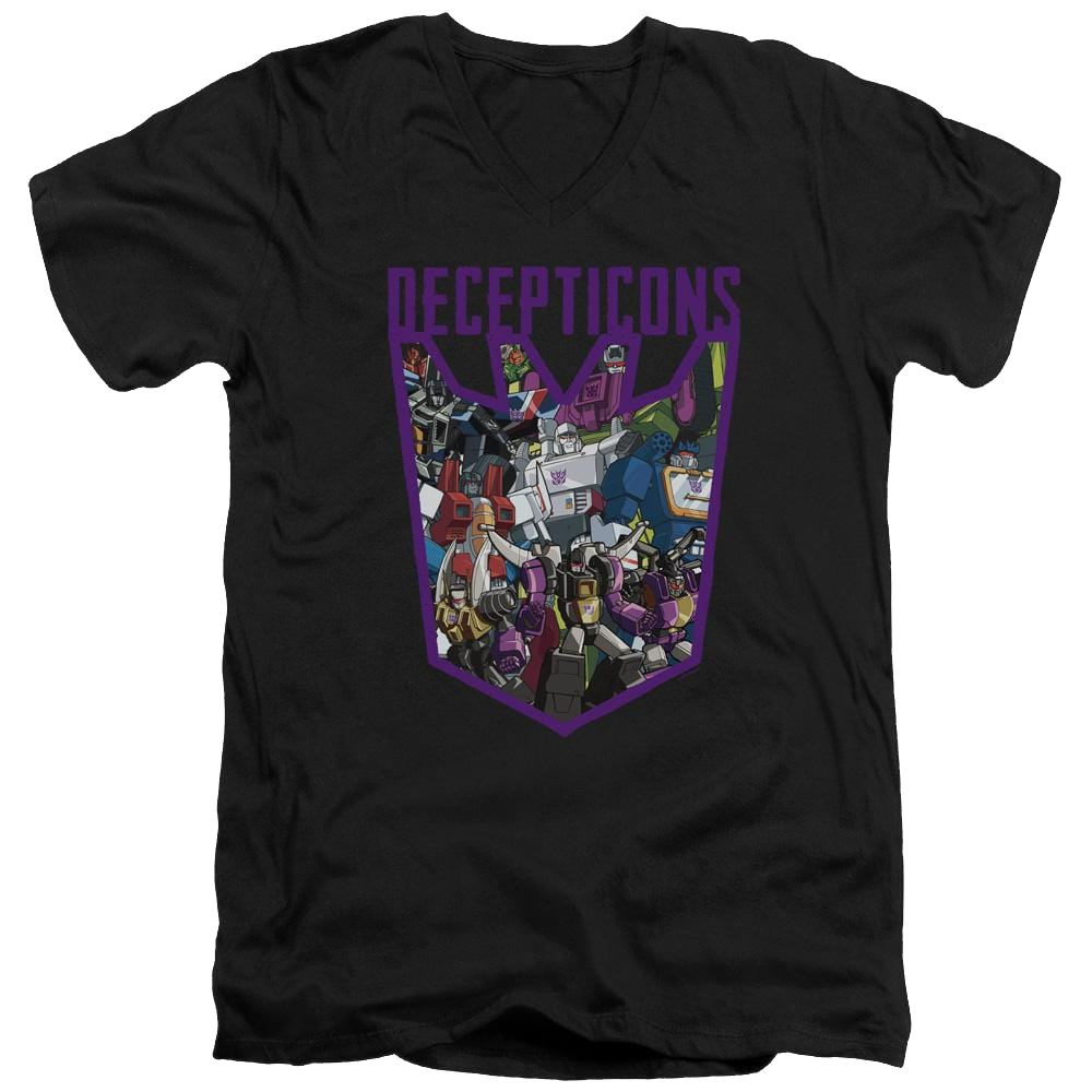 Transformers Decepticon Collage - Men's V-Neck T-Shirt Men's V-Neck T-Shirt Transformers   