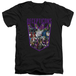 Transformers Decepticon Collage - Men's V-Neck T-Shirt Men's V-Neck T-Shirt Transformers   