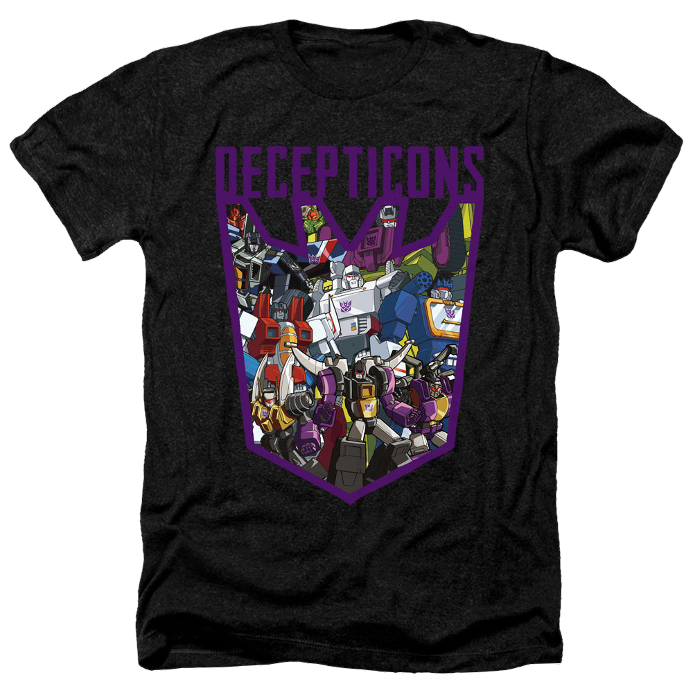 Transformers Decepticon Collage - Men's Heather T-Shirt Men's Heather T-Shirt Transformers   
