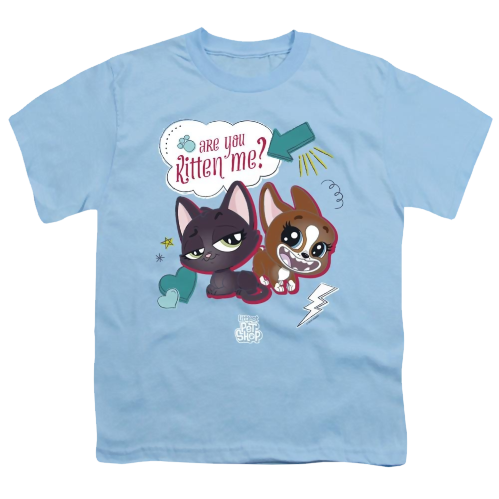 Hasbro Pet Shop Are You Kitten Me - Youth T-Shirt Youth T-Shirt (Ages 8-12) Pet Shop   