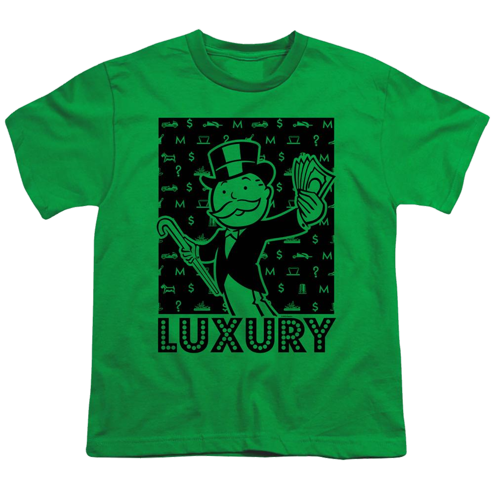 Monopoly Luxury - Youth T-Shirt Youth T-Shirt (Ages 8-12) Monopoly   