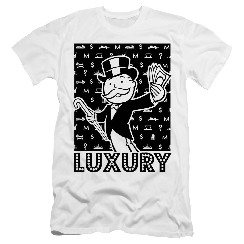 Monopoly Luxury - Men's Premium Slim Fit T-Shirt Men's Premium Slim Fit T-Shirt Monopoly   
