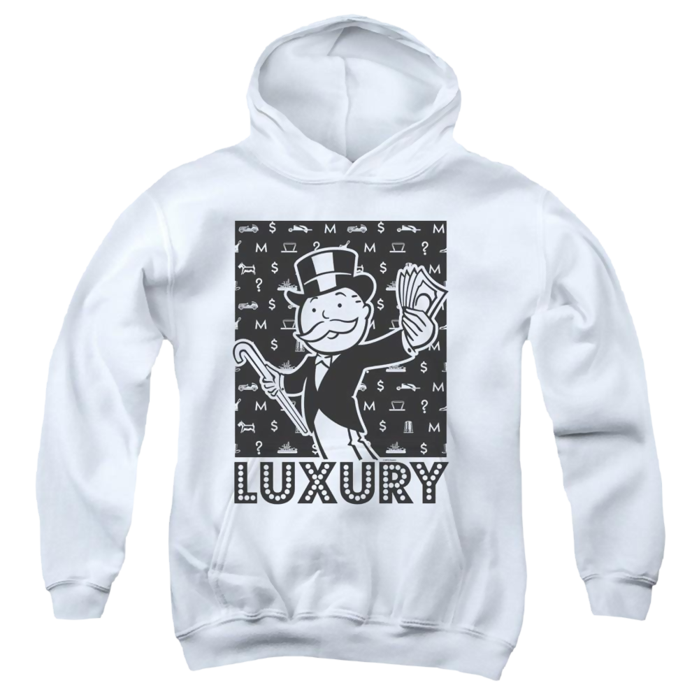 Monopoly Luxury - Youth Hoodie Youth Hoodie (Ages 8-12) Monopoly   
