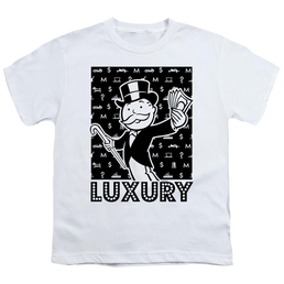 Monopoly Luxury - Youth T-Shirt Youth T-Shirt (Ages 8-12) Monopoly   