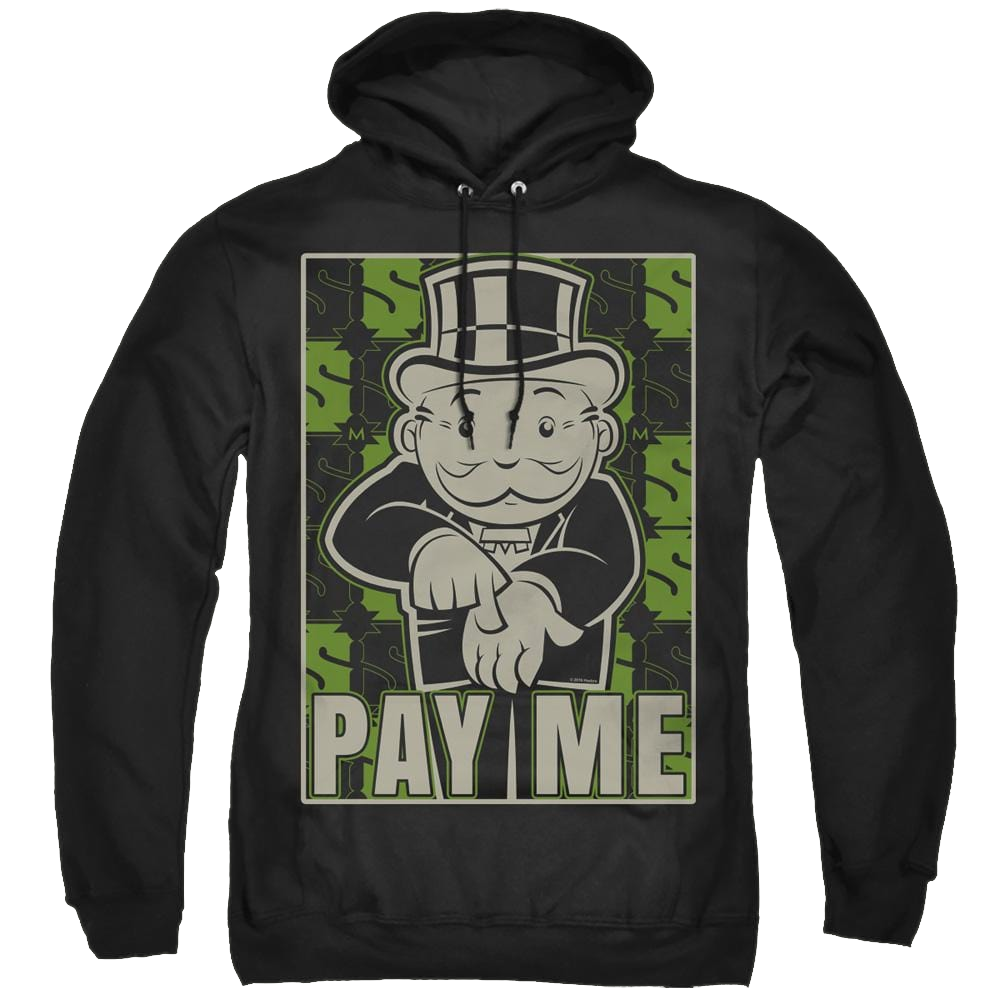 Monopoly Pay Me - Pullover Hoodie Pullover Hoodie Monopoly   