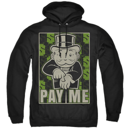 Monopoly Pay Me - Pullover Hoodie Pullover Hoodie Monopoly   