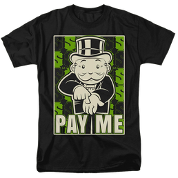 Monopoly Pay Me - Men's Regular Fit T-Shirt Men's Regular Fit T-Shirt Monopoly   