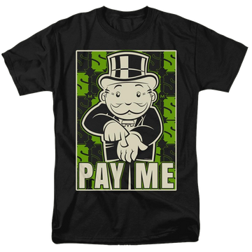 Monopoly Pay Me - Men's Regular Fit T-Shirt Men's Regular Fit T-Shirt Monopoly   