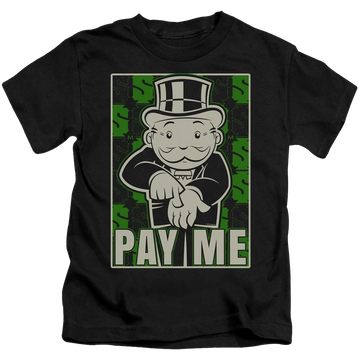 Monopoly Pay Me - Kid's T-Shirt Kid's T-Shirt (Ages 4-7) Monopoly   