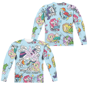 My Little Pony Friendship Is Magic Pony Comic men's all-over print long sleeve