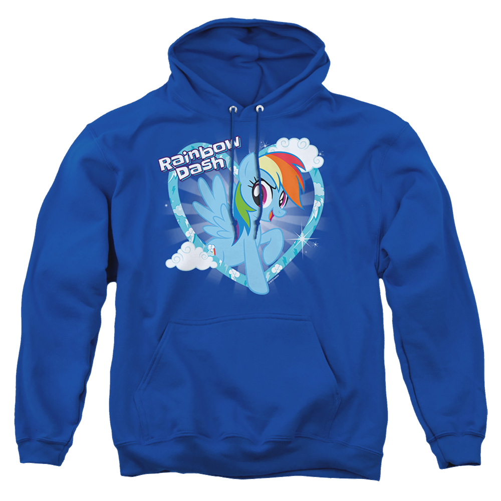 My Little Pony Friendship Is Magic Rainbow Dash - Pullover Hoodie Pullover Hoodie My Little Pony   