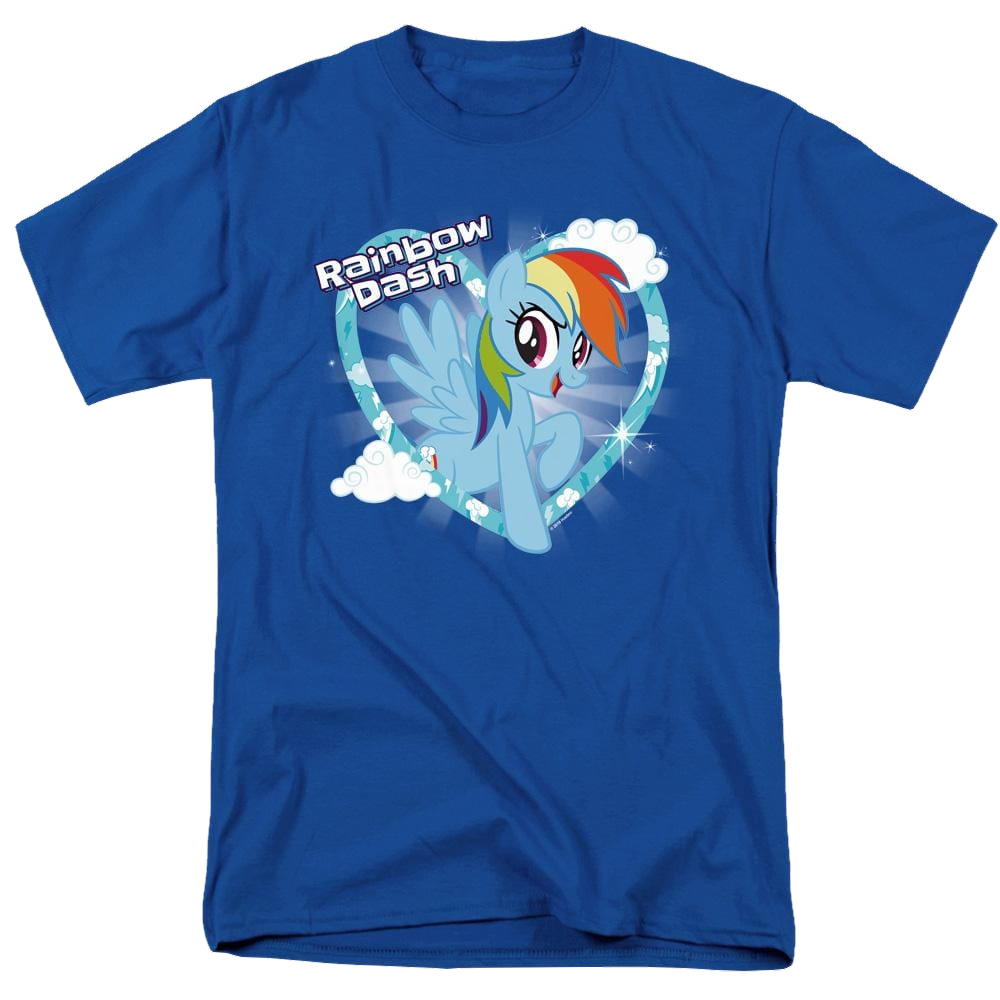 My Little Pony Friendship Is Magic Rainbow Dash - Men's Regular Fit T-Shirt Men's Regular Fit T-Shirt My Little Pony   