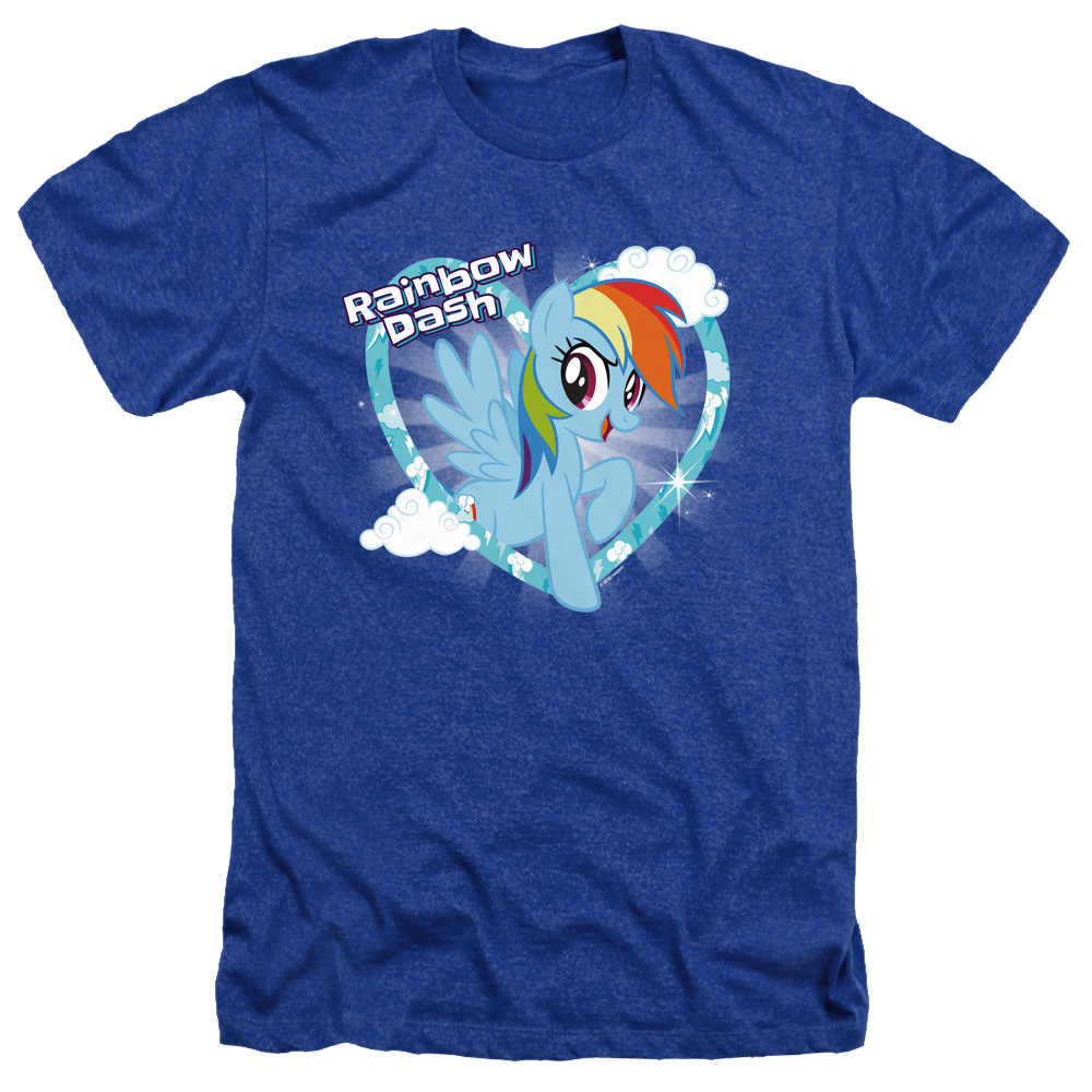 My Little Pony Friendship Is Magic Rainbow Dash - Men's Heather T-Shirt Men's Heather T-Shirt My Little Pony   