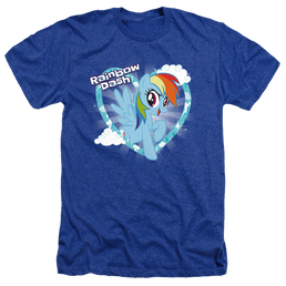 My Little Pony Friendship Is Magic Rainbow Dash - Men's Heather T-Shirt Men's Heather T-Shirt My Little Pony   