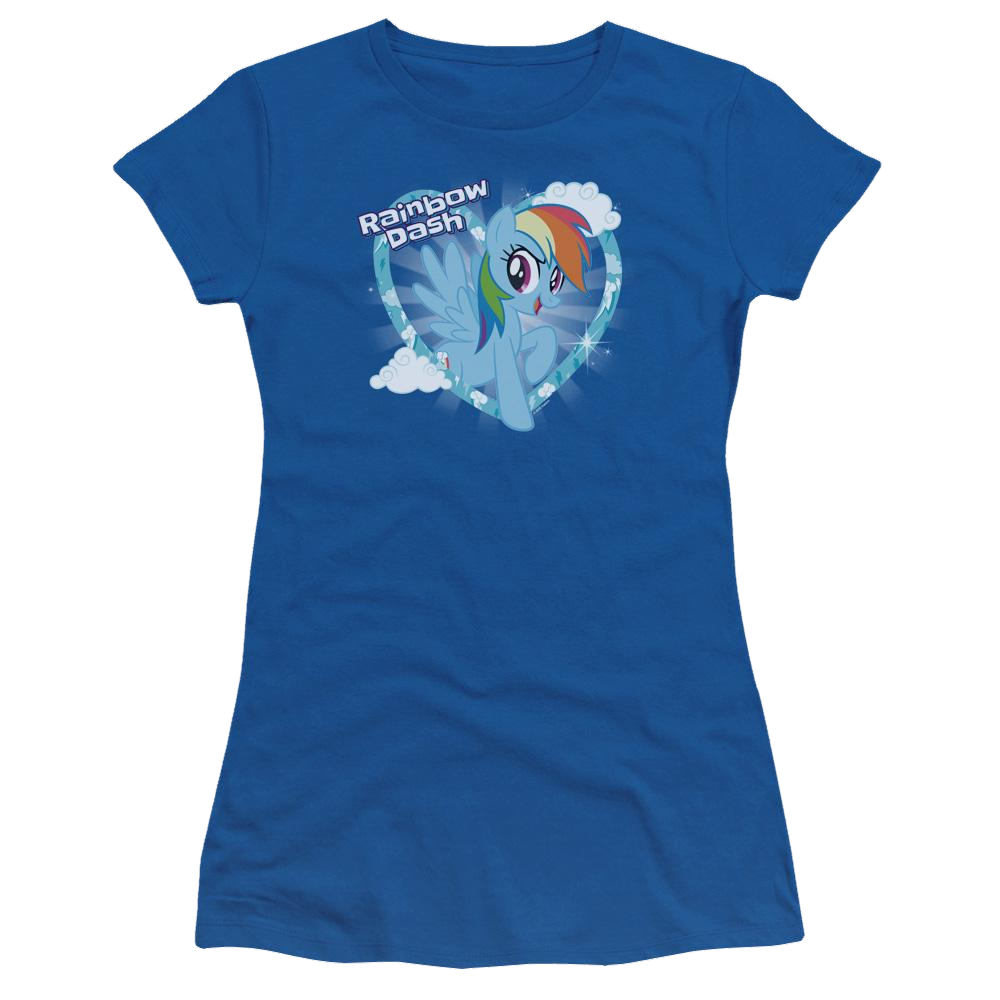 My Little Pony Friendship Is Magic Rainbow Dash - Juniors T-Shirt Juniors T-Shirt My Little Pony   