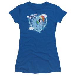 My Little Pony Friendship Is Magic Rainbow Dash - Juniors T-Shirt Juniors T-Shirt My Little Pony   