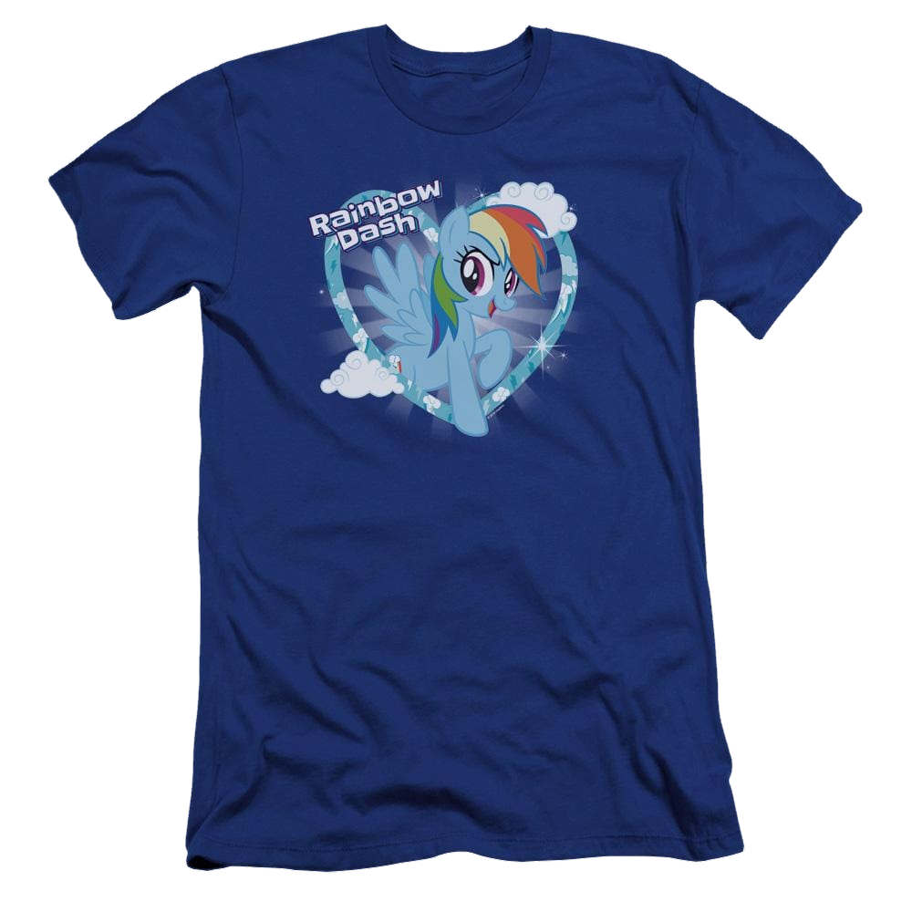 My Little Pony Friendship Is Magic Rainbow Dash - Men's Premium Slim Fit T-Shirt Men's Premium Slim Fit T-Shirt My Little Pony   