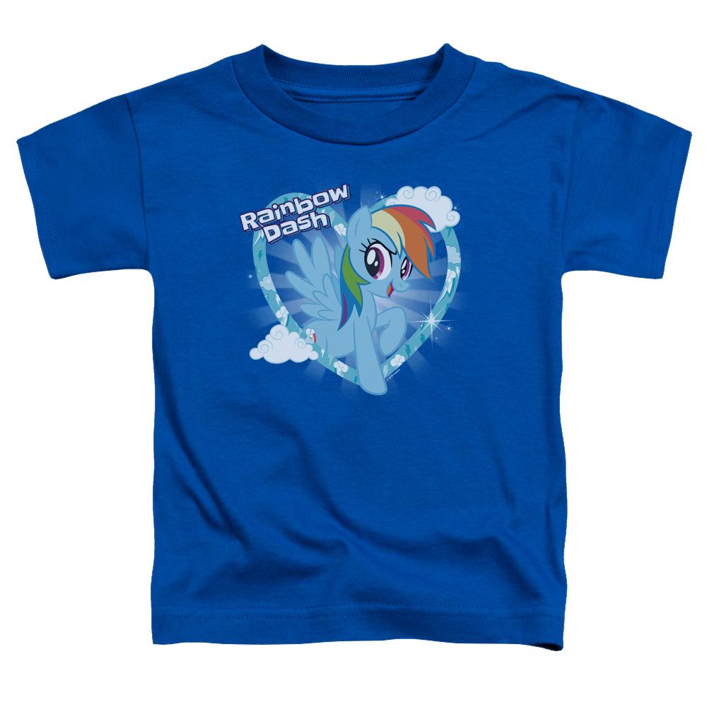 My Little Pony Friendship Is Magic Rainbow Dash - Toddler T-Shirt Toddler T-Shirt My Little Pony   