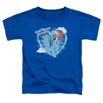 Royal toddler t-shirt with My Little Pony Friendship Is Magic Rainbow Dash graphic