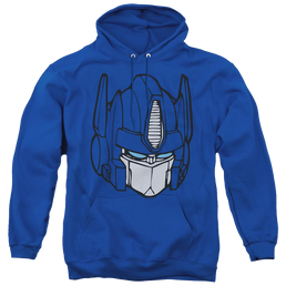 Transformers Optimus Head - Pullover Hoodie Pullover Hoodie Transformers   