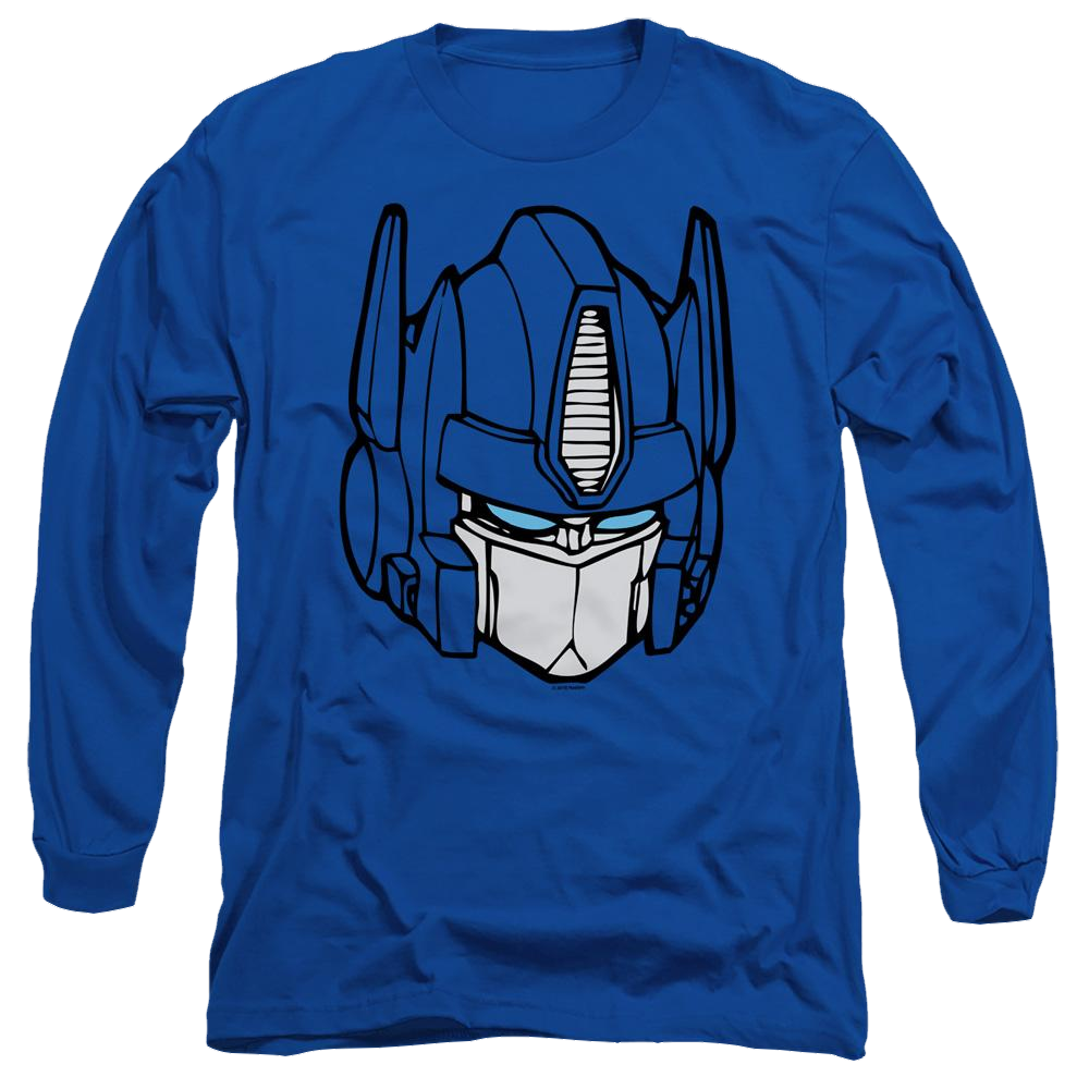 Transformers Optimus Head - Men's Long Sleeve T-Shirt Men's Long Sleeve T-Shirt Transformers   