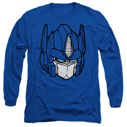 Transformers Optimus Head - Men's Long Sleeve T-Shirt Men's Long Sleeve T-Shirt Transformers   