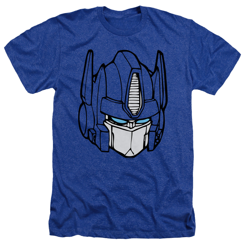 Transformers Optimus Head - Men's Heather T-Shirt Men's Heather T-Shirt Transformers   