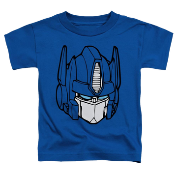 Royal toddler t-shirt with Transformers Optimus Head graphic