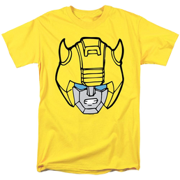 Transformers Bumblebee Head - Men's Regular Fit T-Shirt Men's Regular Fit T-Shirt Transformers   