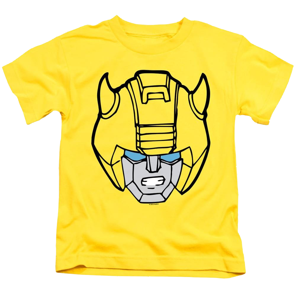 Transformers Bumblebee Head - Kid's T-Shirt Kid's T-Shirt (Ages 4-7) Transformers   