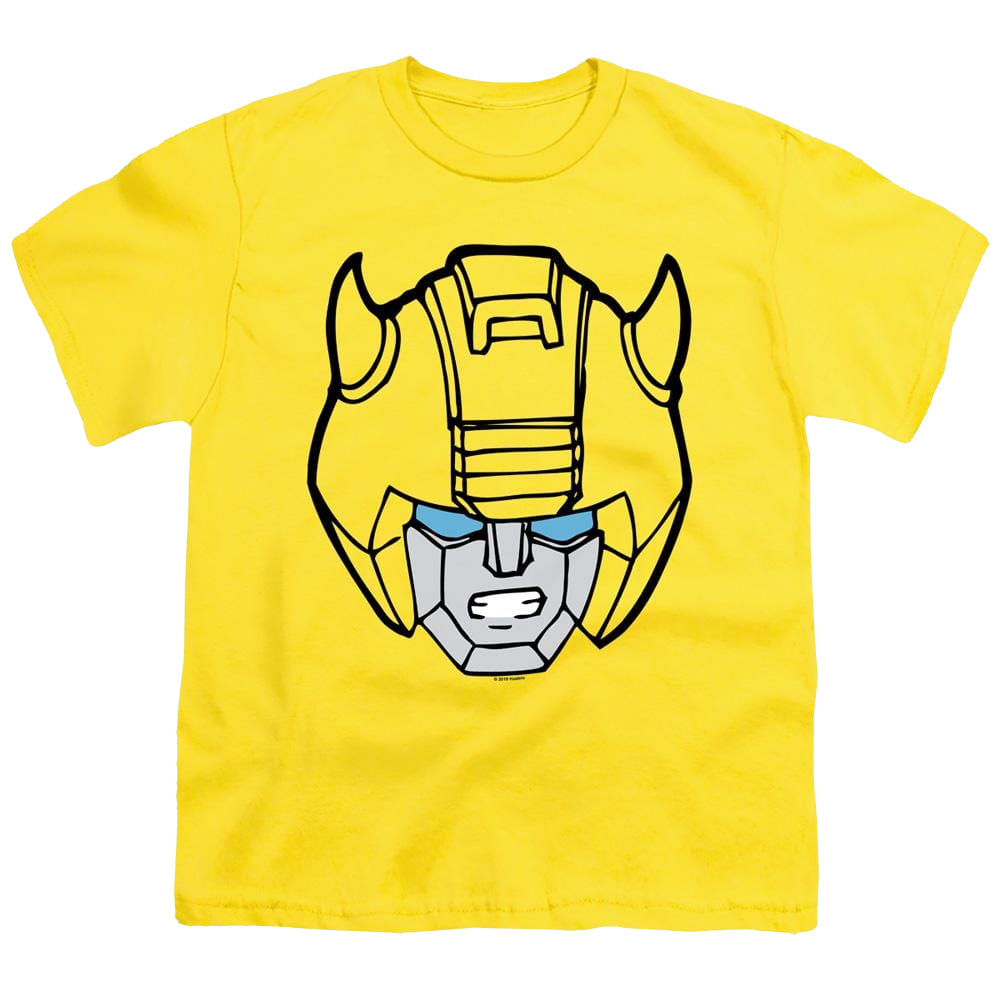 Transformers Bumblebee Head - Youth T-Shirt Youth T-Shirt (Ages 8-12) Transformers   