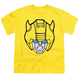 Transformers Bumblebee Head - Youth T-Shirt Youth T-Shirt (Ages 8-12) Transformers   