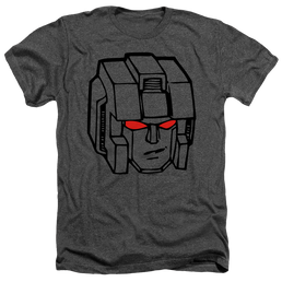 Transformers Starscream Head - Men's Heather T-Shirt Men's Heather T-Shirt Transformers   