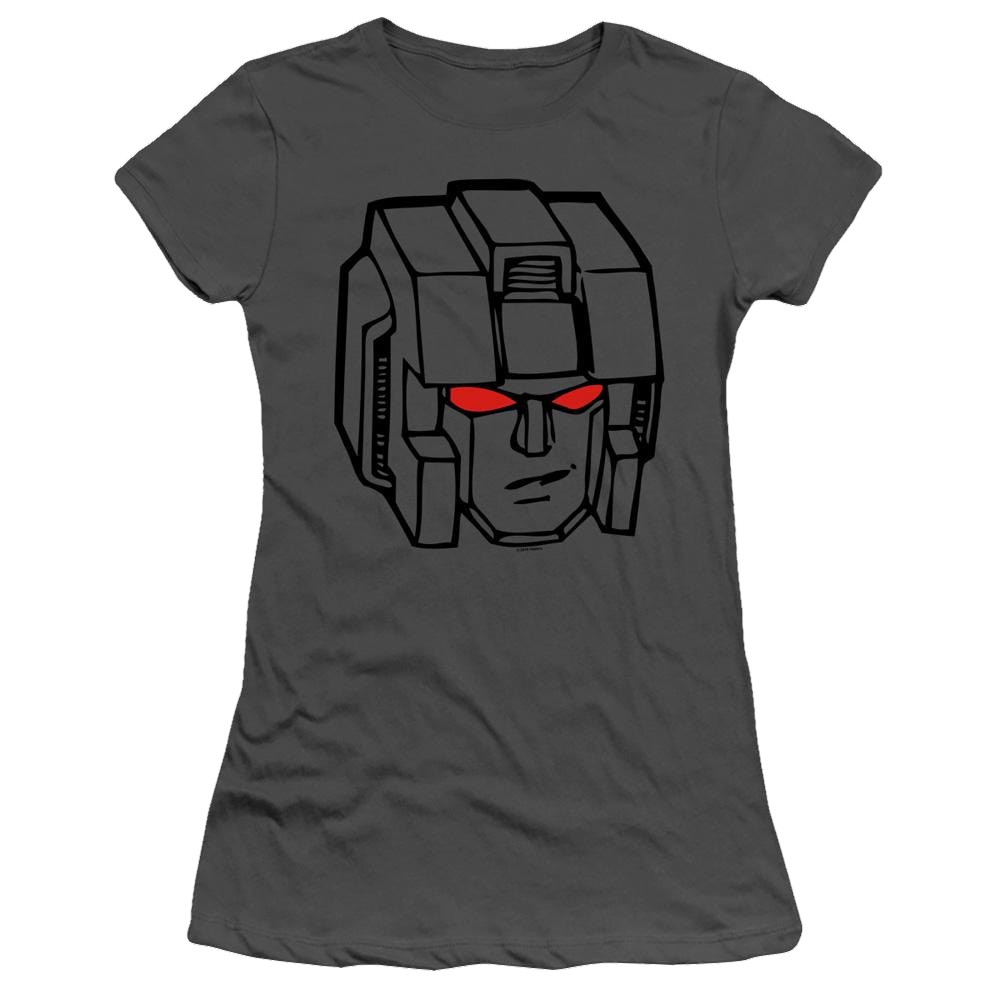 Transformers Starscream Head - Juniors T-Shirt Juniors T-Shirt Transformers   