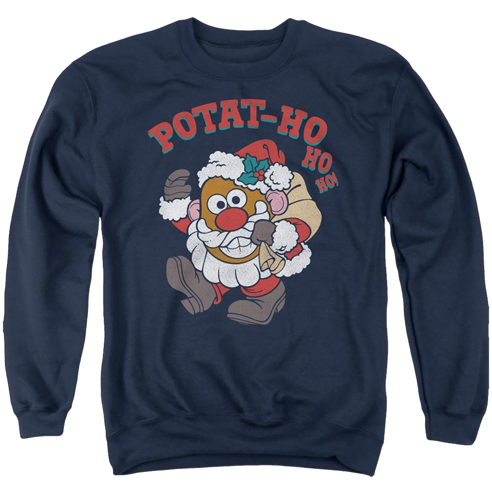 Mr Potato Head Ho Ho Ho - Men's Crewneck Sweatshirt Men's Crewneck Sweatshirt Mr Potato Head   