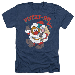 Mr Potato Head Ho Ho Ho - Men's Heather T-Shirt Men's Heather T-Shirt Mr Potato Head   