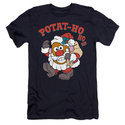 Mr Potato Head Ho Ho Ho - Men's Premium Slim Fit T-Shirt Men's Premium Slim Fit T-Shirt Mr Potato Head   