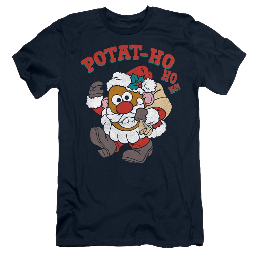 Mr Potato Head Ho Ho Ho - Men's Slim Fit T-Shirt Men's Slim Fit T-Shirt Mr Potato Head   