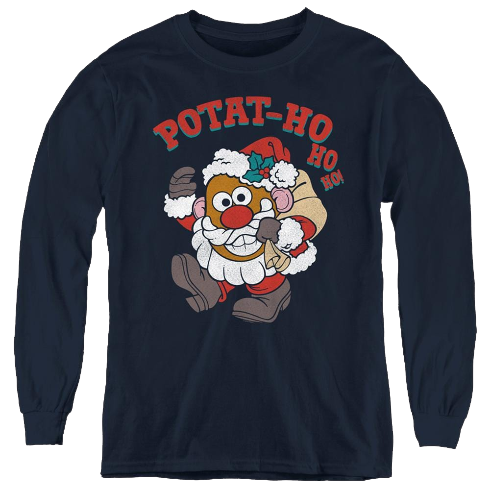 Mr Potato Head Ho Ho Ho - Youth Long Sleeve T-Shirt Youth Long Sleeve T-Shirt Mr Potato Head   