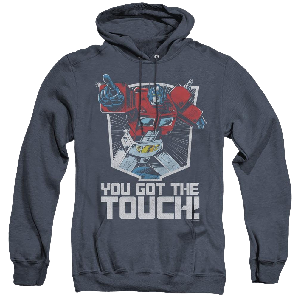Transformers You Got The Touch - Heather Pullover Hoodie Heather Pullover Hoodie Transformers   