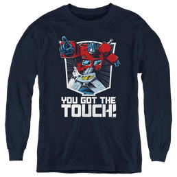 Transformers You Got The Touch - Youth Long Sleeve T-Shirt Youth Long Sleeve T-Shirt Transformers   