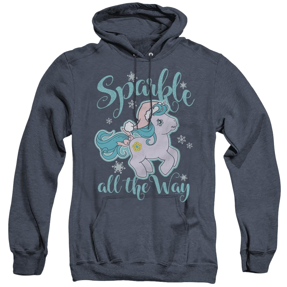 My Little Pony Classic Sparkle All The Way - Heather Pullover Hoodie Heather Pullover Hoodie My Little Pony   