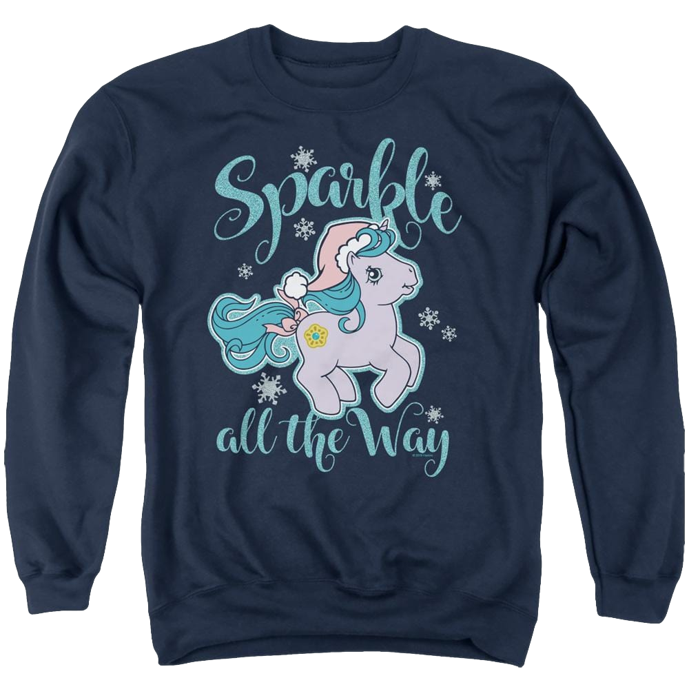 My Little Pony Classic Sparkle All The Way - Men's Crewneck Sweatshirt Men's Crewneck Sweatshirt My Little Pony   