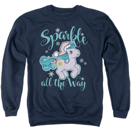 My Little Pony Classic Sparkle All The Way - Men's Crewneck Sweatshirt Men's Crewneck Sweatshirt My Little Pony   