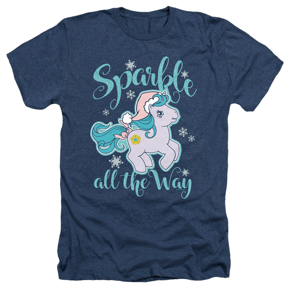 My Little Pony Classic Sparkle All The Way - Men's Heather T-Shirt Men's Heather T-Shirt My Little Pony   