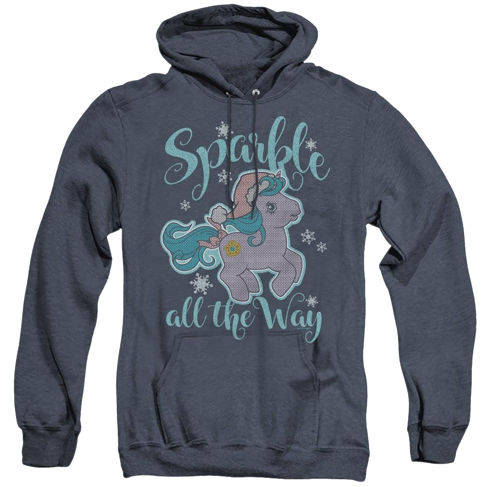 My Little Pony Classic Sparkle All The Way 2 - Heather Pullover Hoodie Heather Pullover Hoodie My Little Pony   