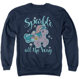 My Little Pony Classic Sparkle All The Way 2 - Men's Crewneck Sweatshirt Men's Crewneck Sweatshirt My Little Pony   